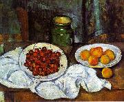 Paul Cezanne Cherries and Peaches China oil painting reproduction